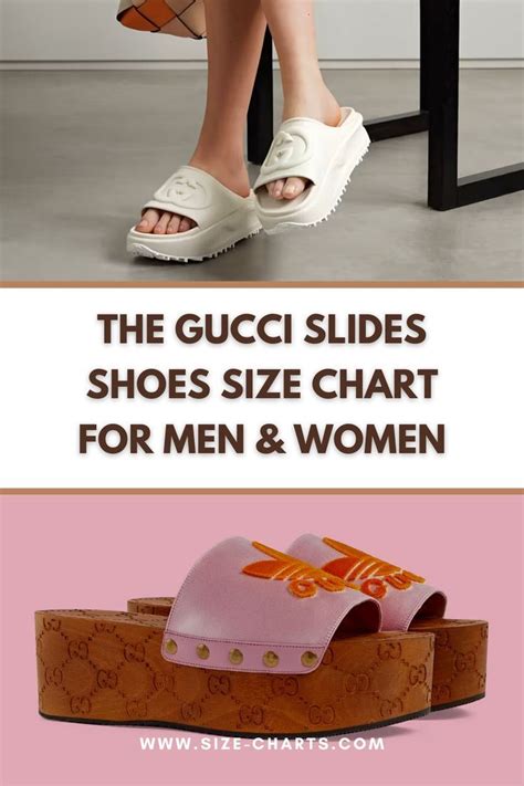 gucci slides size chart